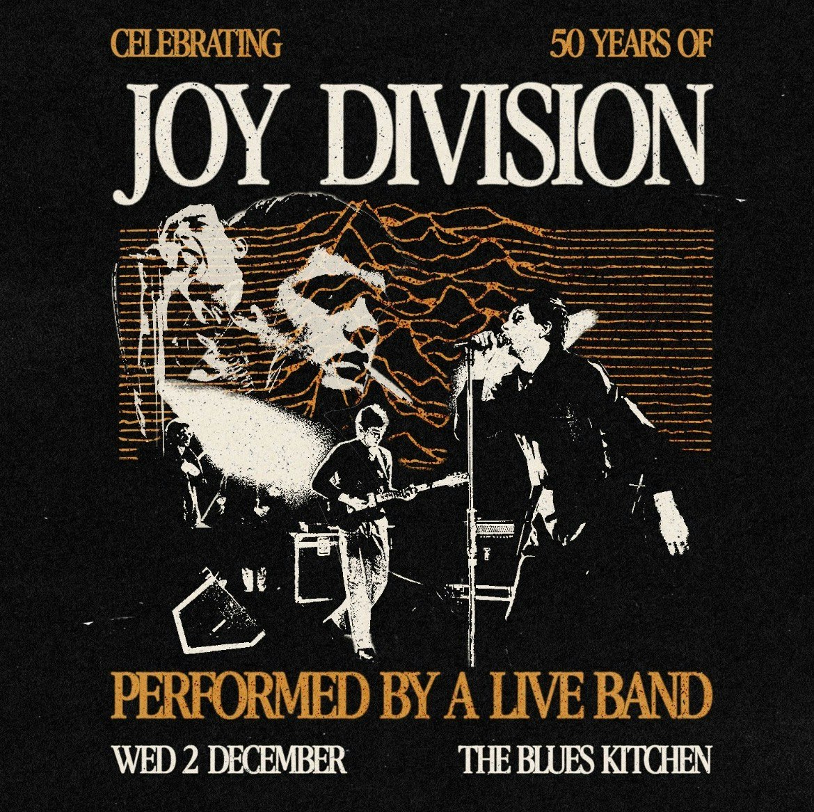 Celebrating Joy Division: 50th Anniversary at The Blues Kitchen, Manchester, Manchester