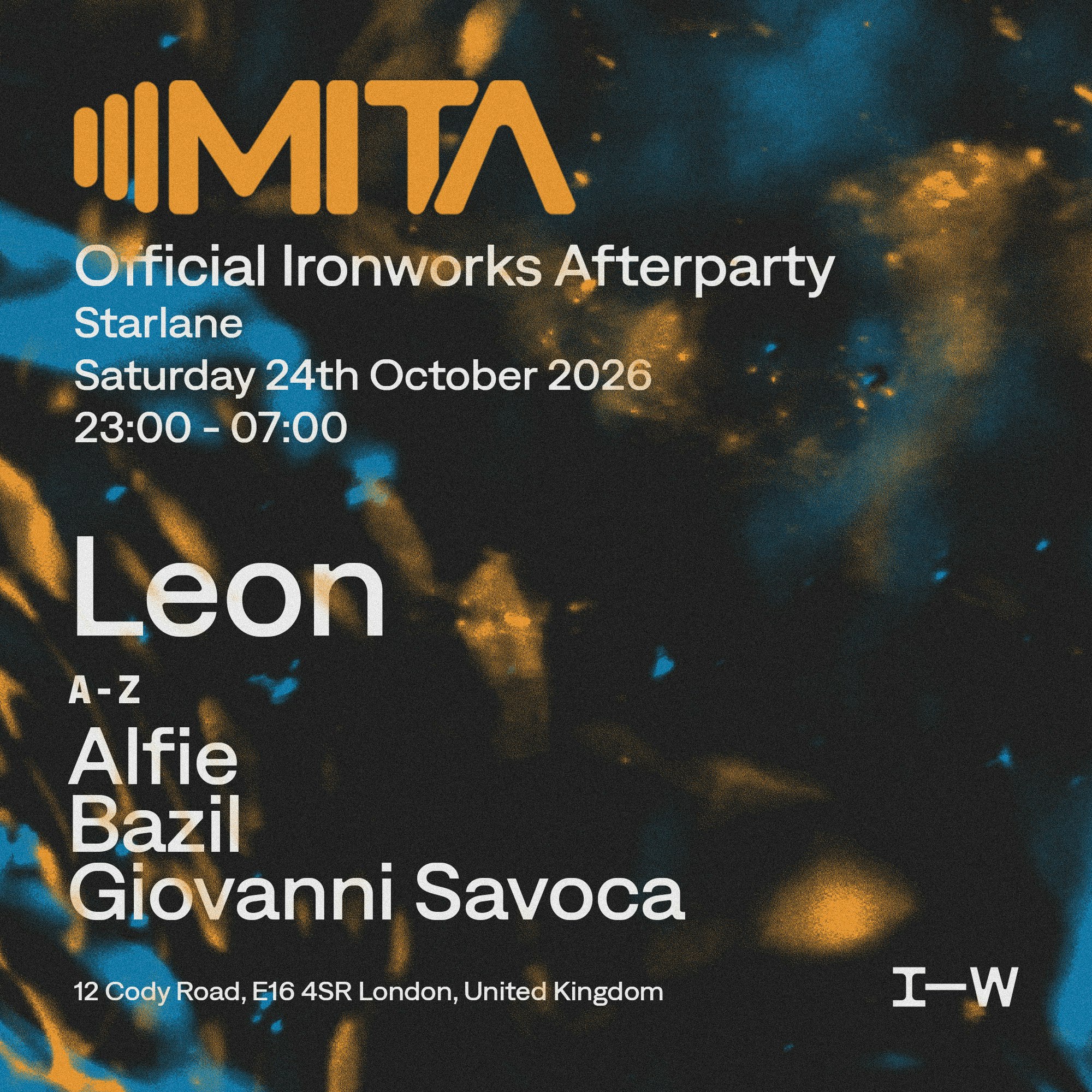 MITA MAGAZINE PRESENTS IRONWORKS AFTERPARTY @STARLANE
