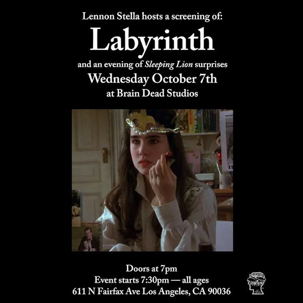 Lennon Stella presents a special screening of Labyrinth