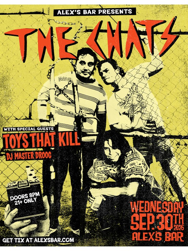 The Chats + Toys That Kill + DJ Master Droog