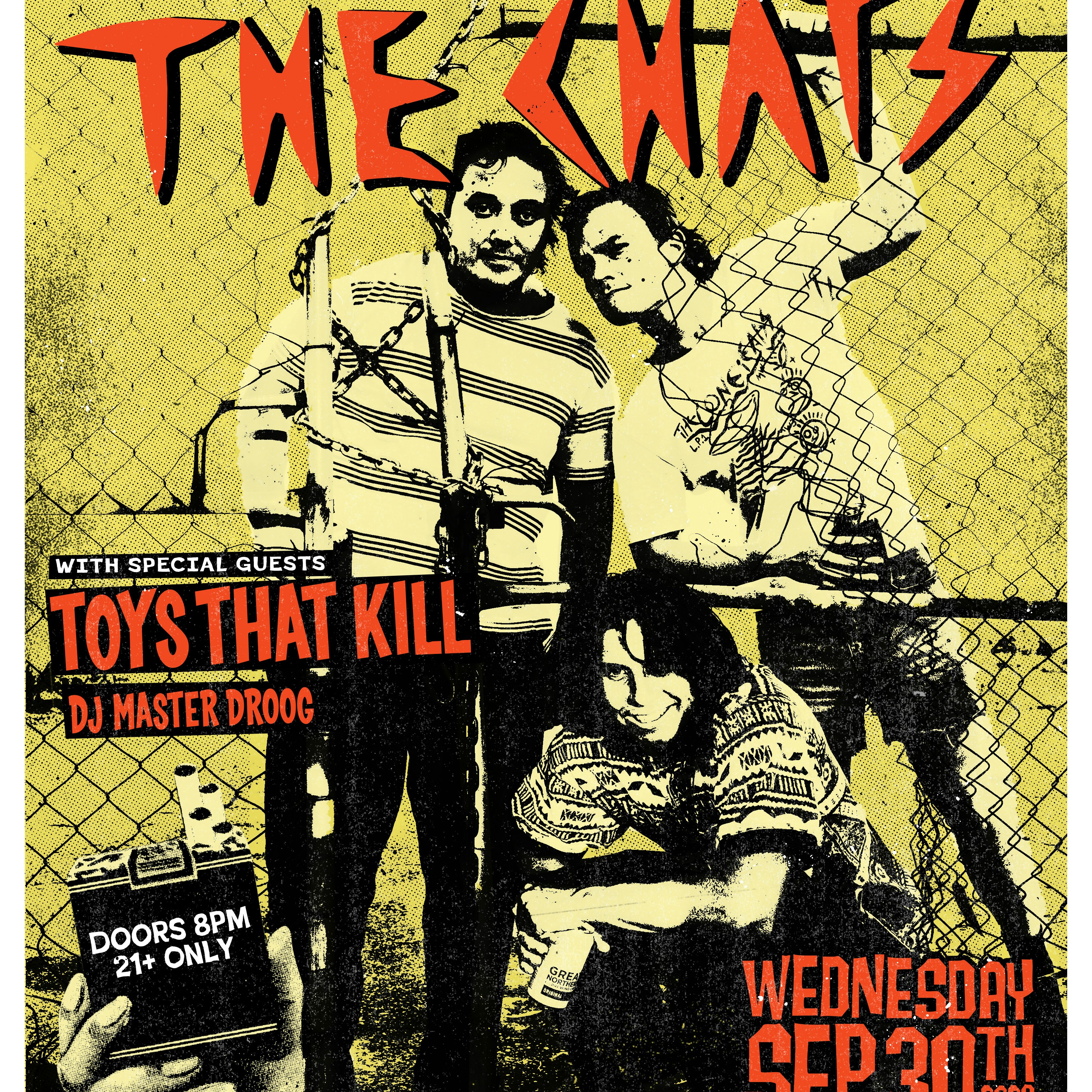 The Chats + Toys That Kill + DJ Master Droog