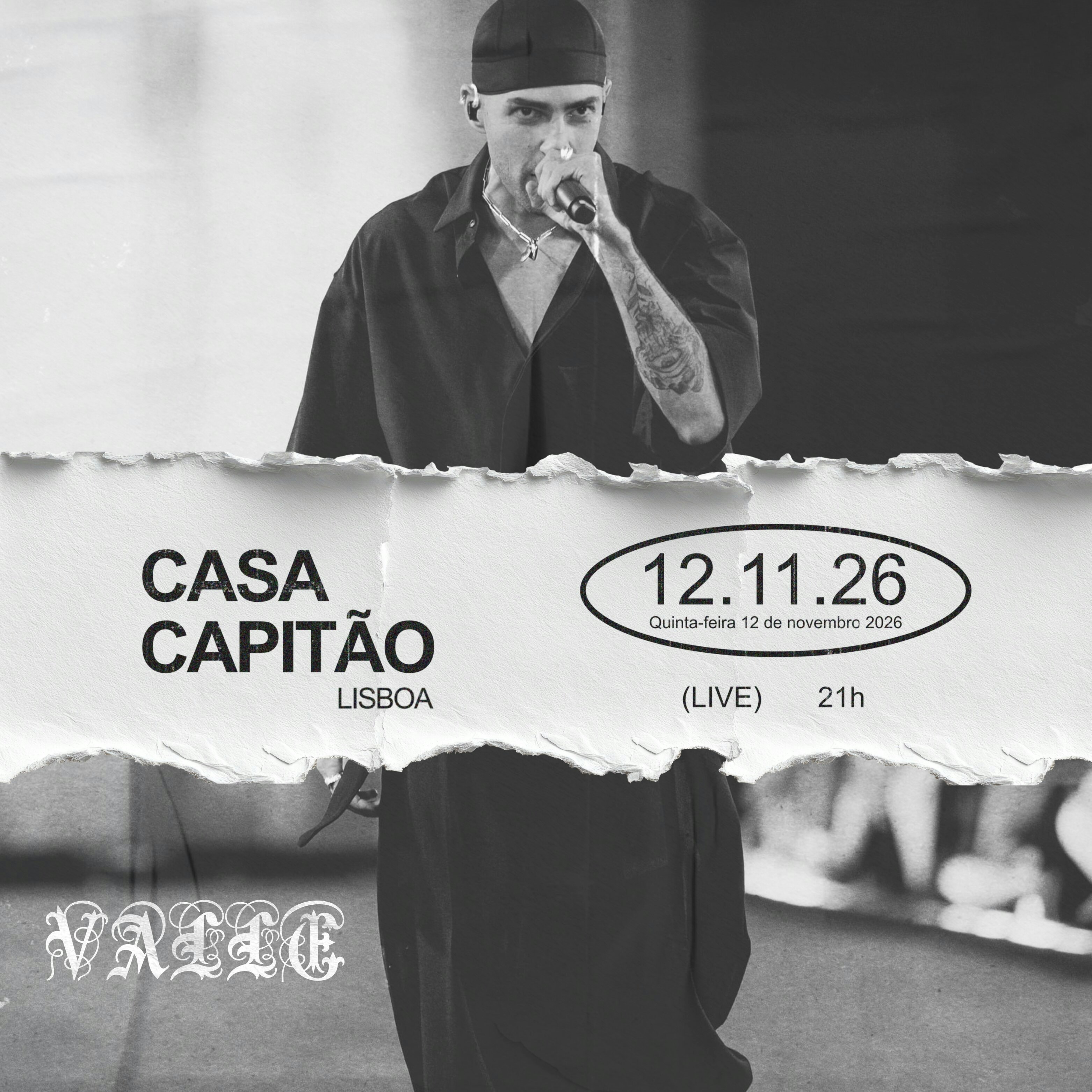 VALLE Bilhetes | 12 de nov. | Casa Capitão, Lisbon | DICE
