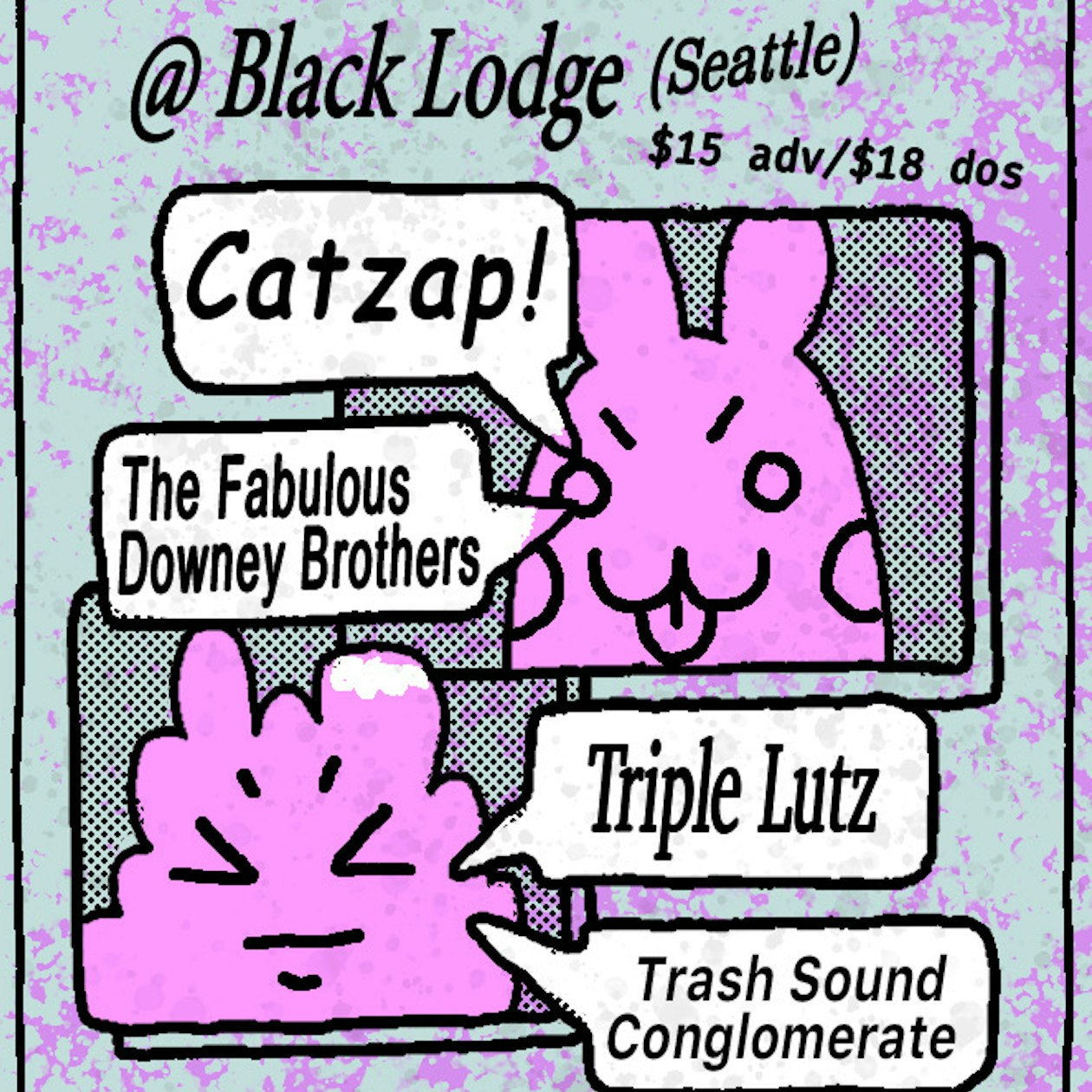 Catzap!, The Fabulous Downey Brothers + more