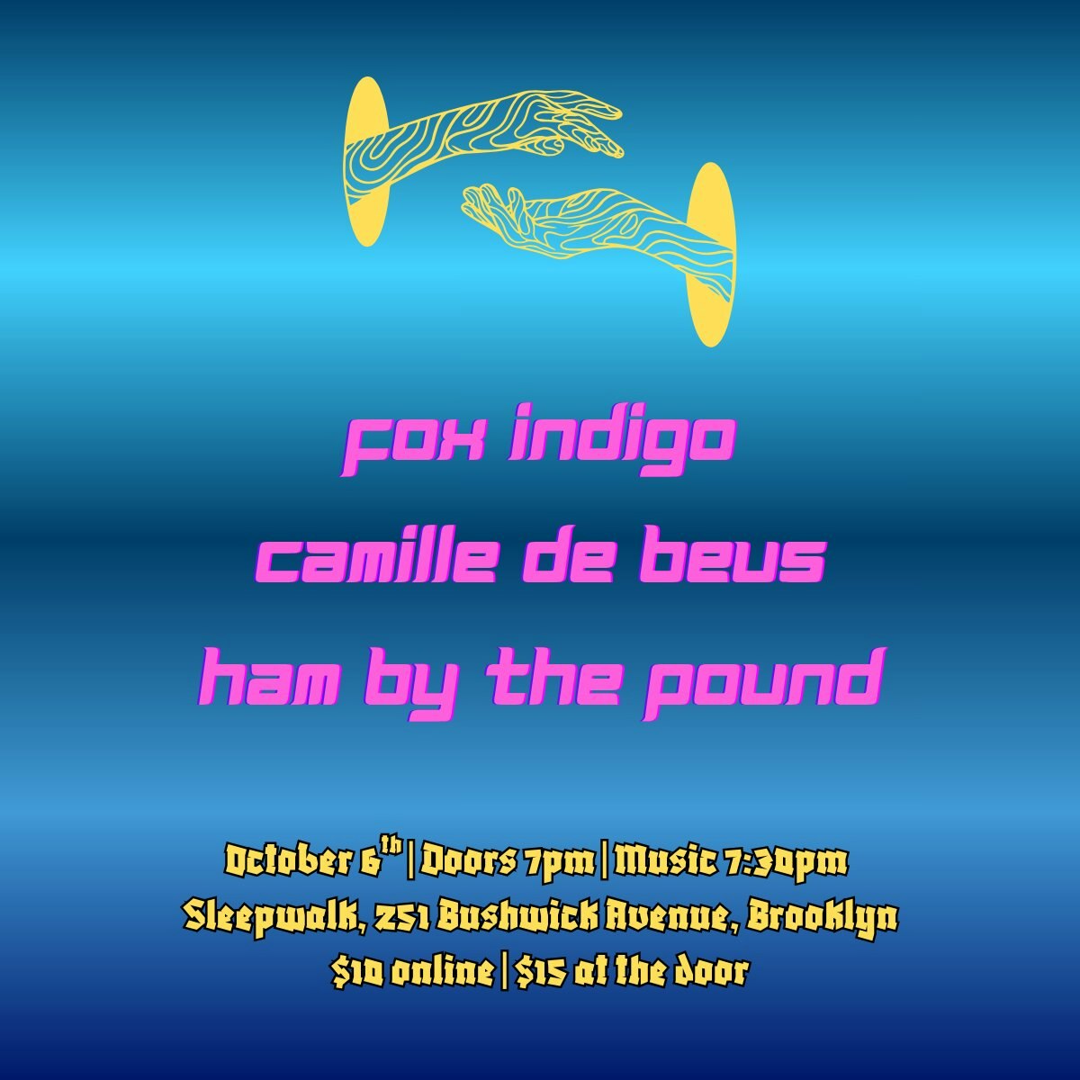 Fox Indigo, Camille De Beus, Ham By the Pound