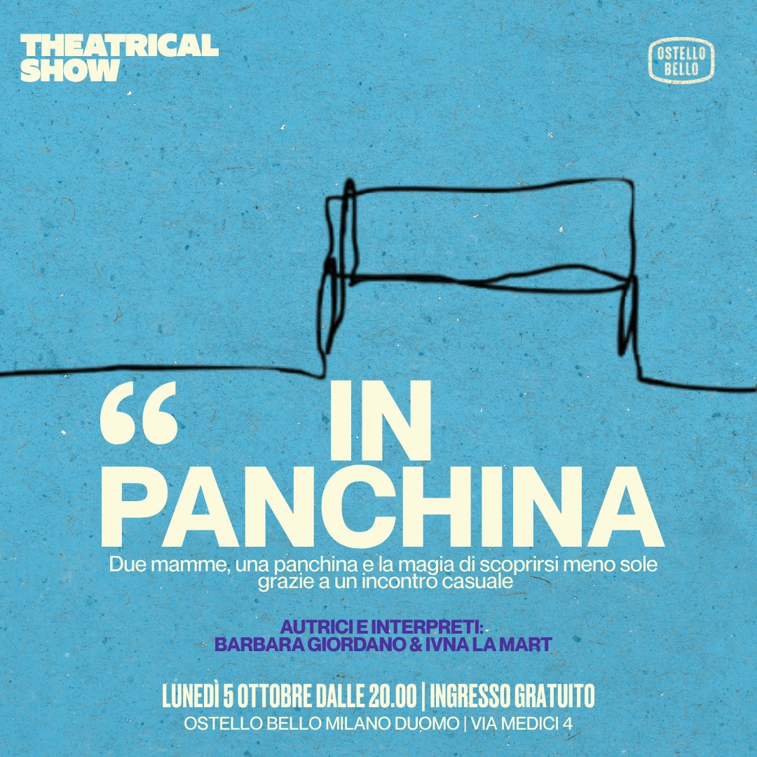 In Panchina | Spettacolo Teatrale
