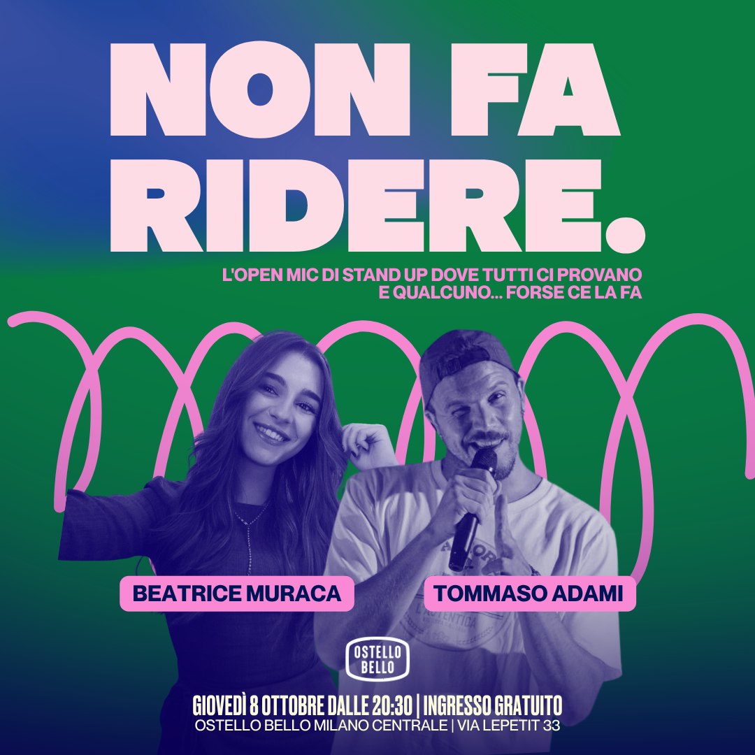 Non fa ridere. | Comedy Open Mic