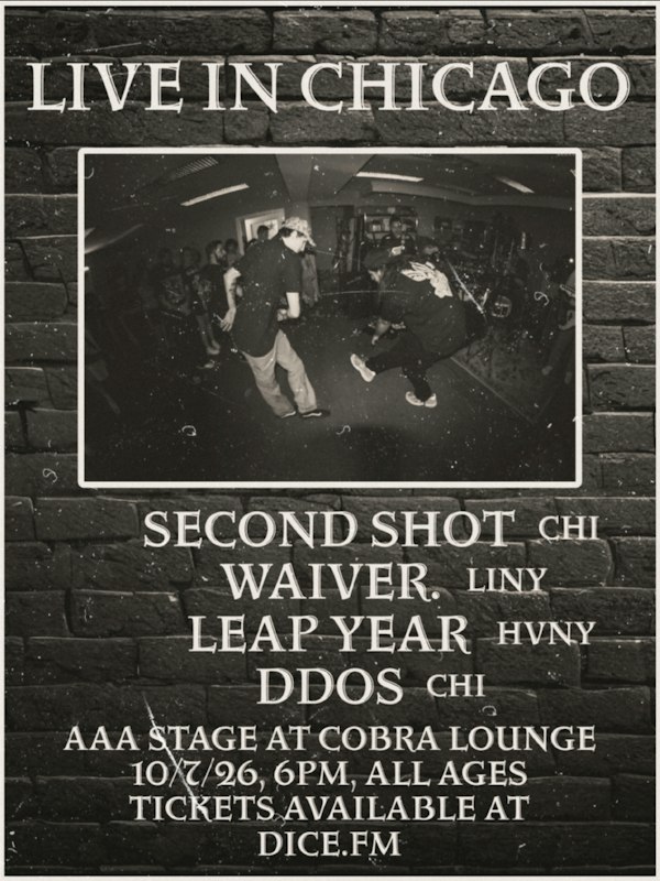 Second Shot / Waiver / Leap Year / DDOS