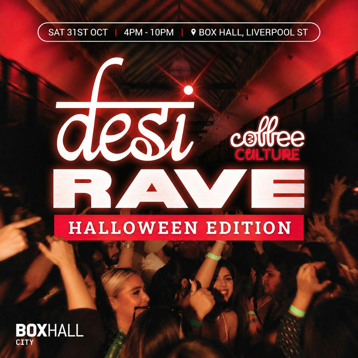 DESI HAUNTED HALL - Day-to-Night Rave