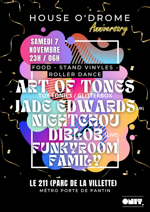 4ans HOD W/. Art Of Tones, Jade Edwards, Nightchou, Diblob..