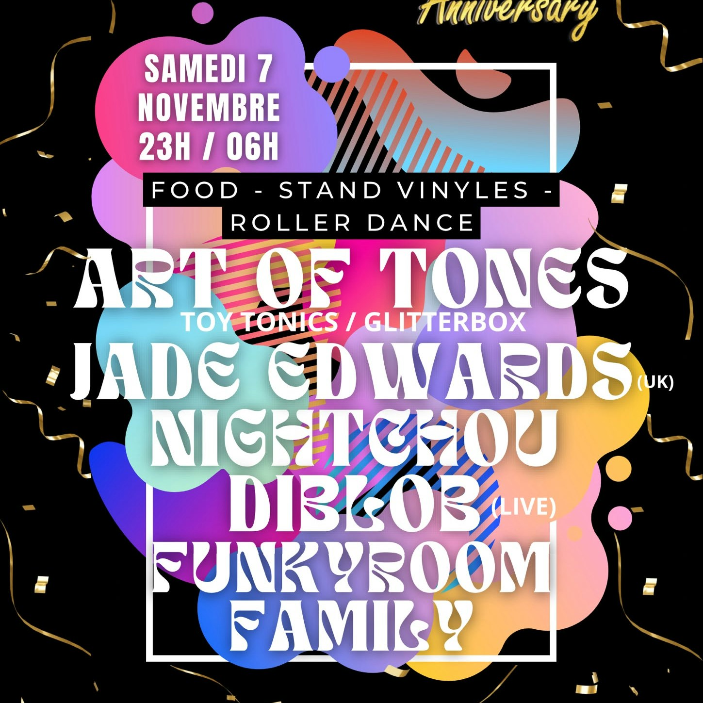 4ans HOD W/. Art Of Tones, Jade Edwards, Nightchou, Diblob..