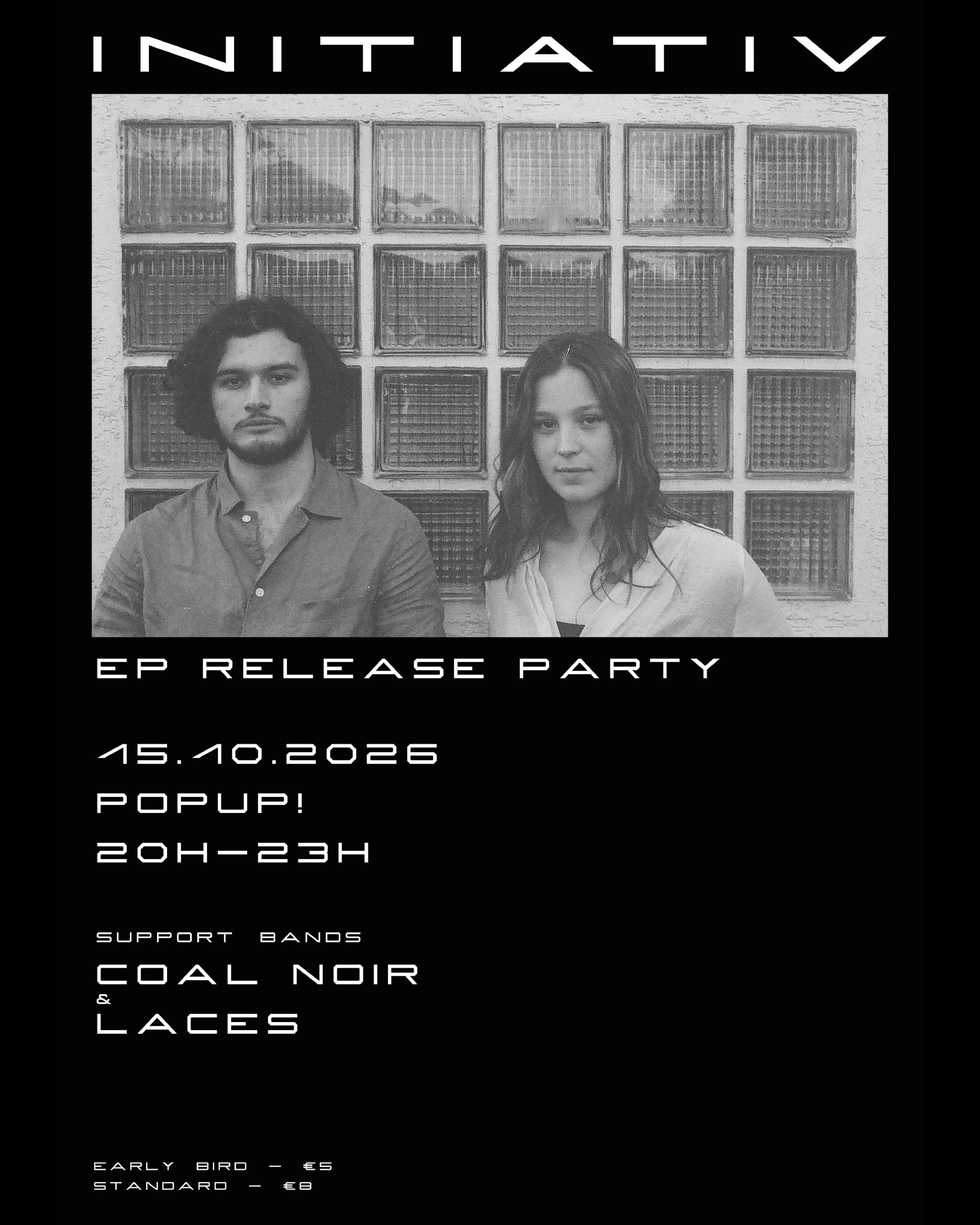 Affiche The Initiativ en concert au POPUP!