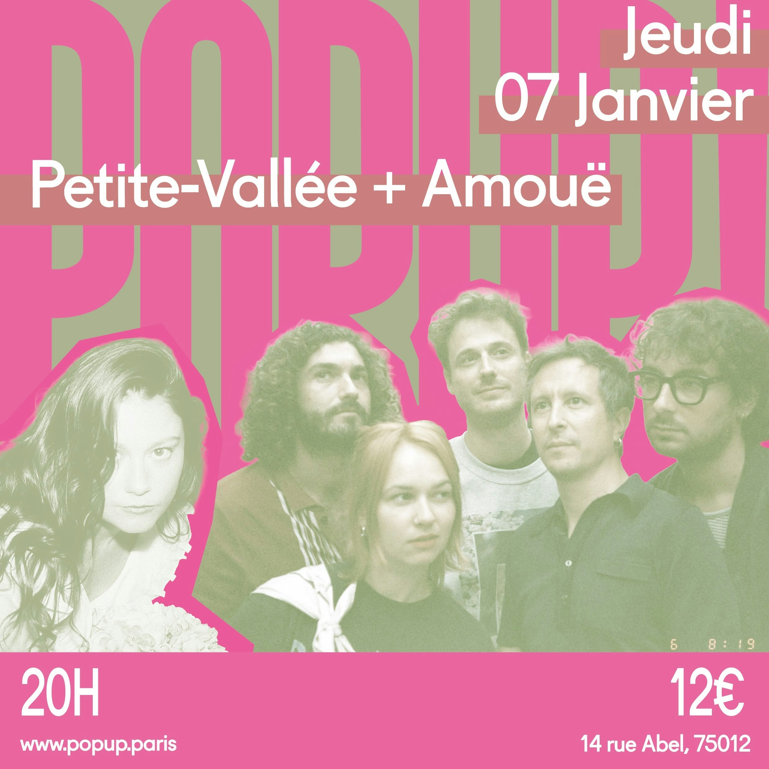 Affiche Petite-Vallée en concert au POPUP!