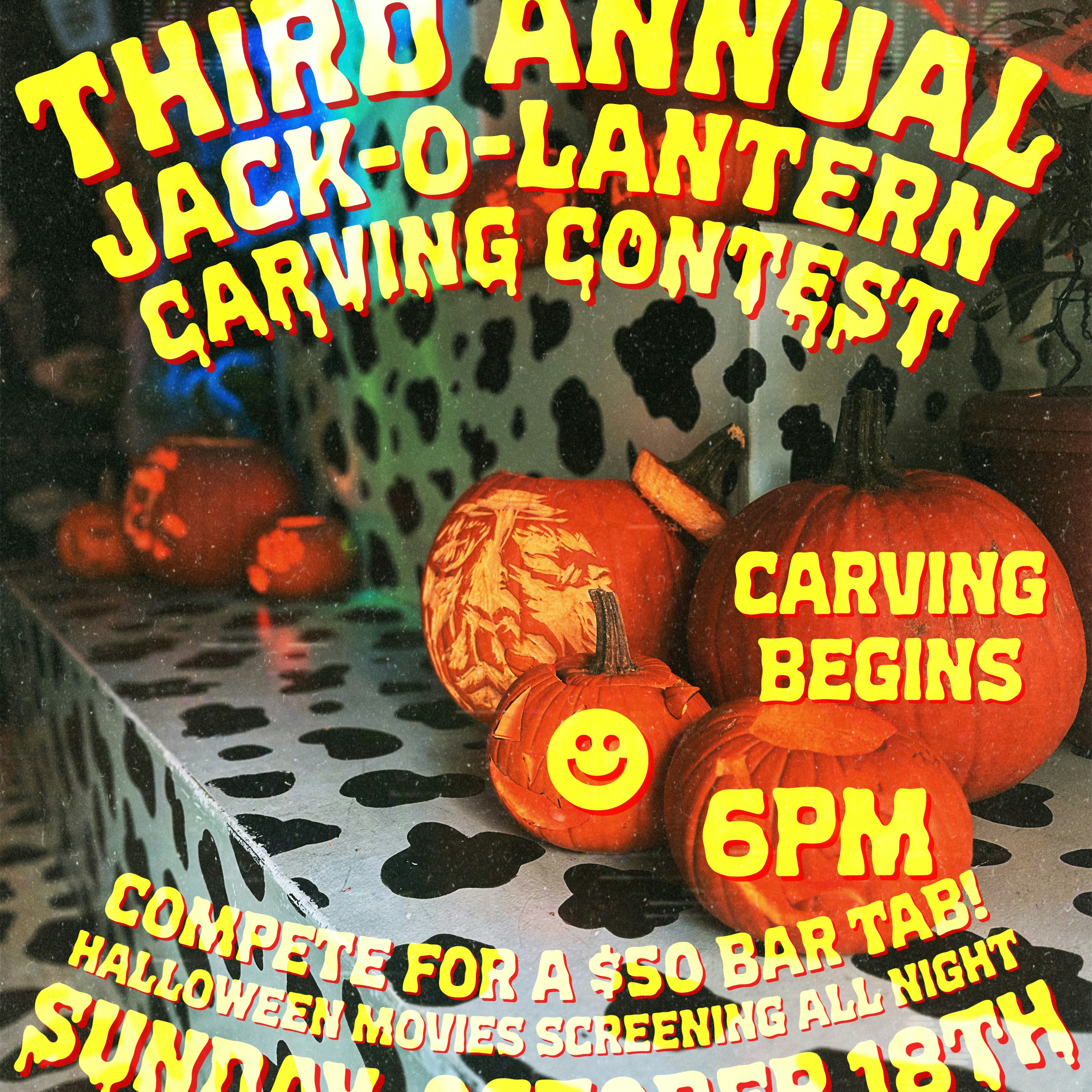 Jack O Lantern Carving Contest