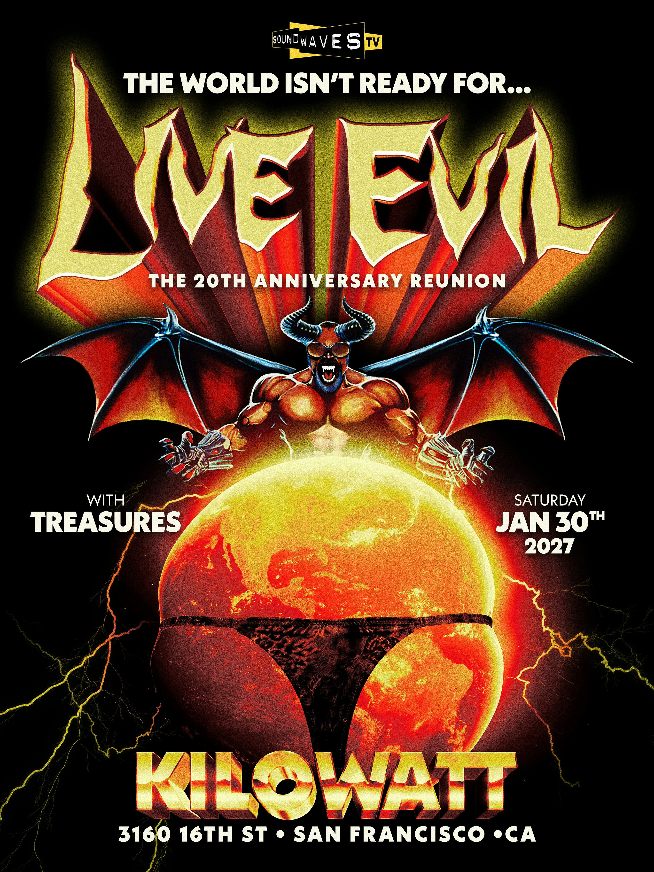 20th Anniversary Live “BAD PHILOSOPHY” Live Evil: The 20th Anniversary Reunion Tickets | 30 Jan