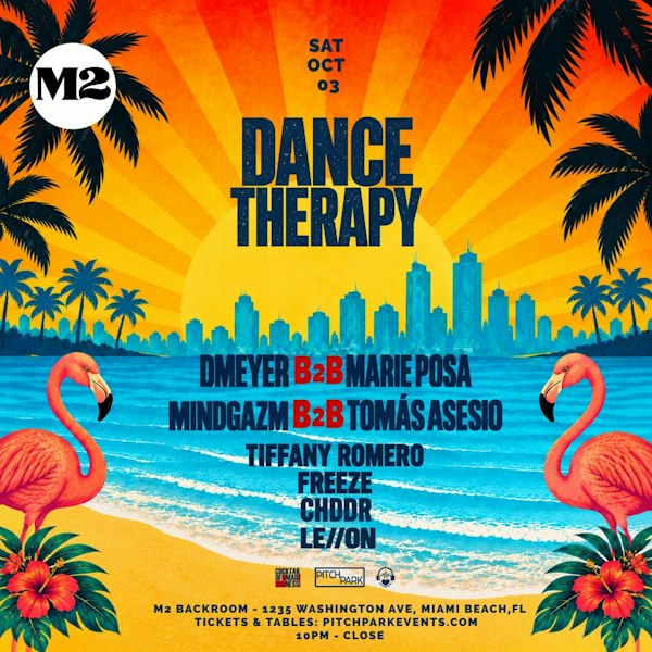 Dance Therapy: DMeyer, Marie Posa, Mindgazm, Chddr