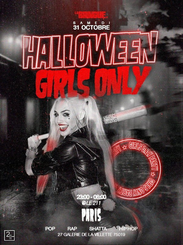 LA BRINGUE - HALLOWEEN GIRLS ONLY - Paris