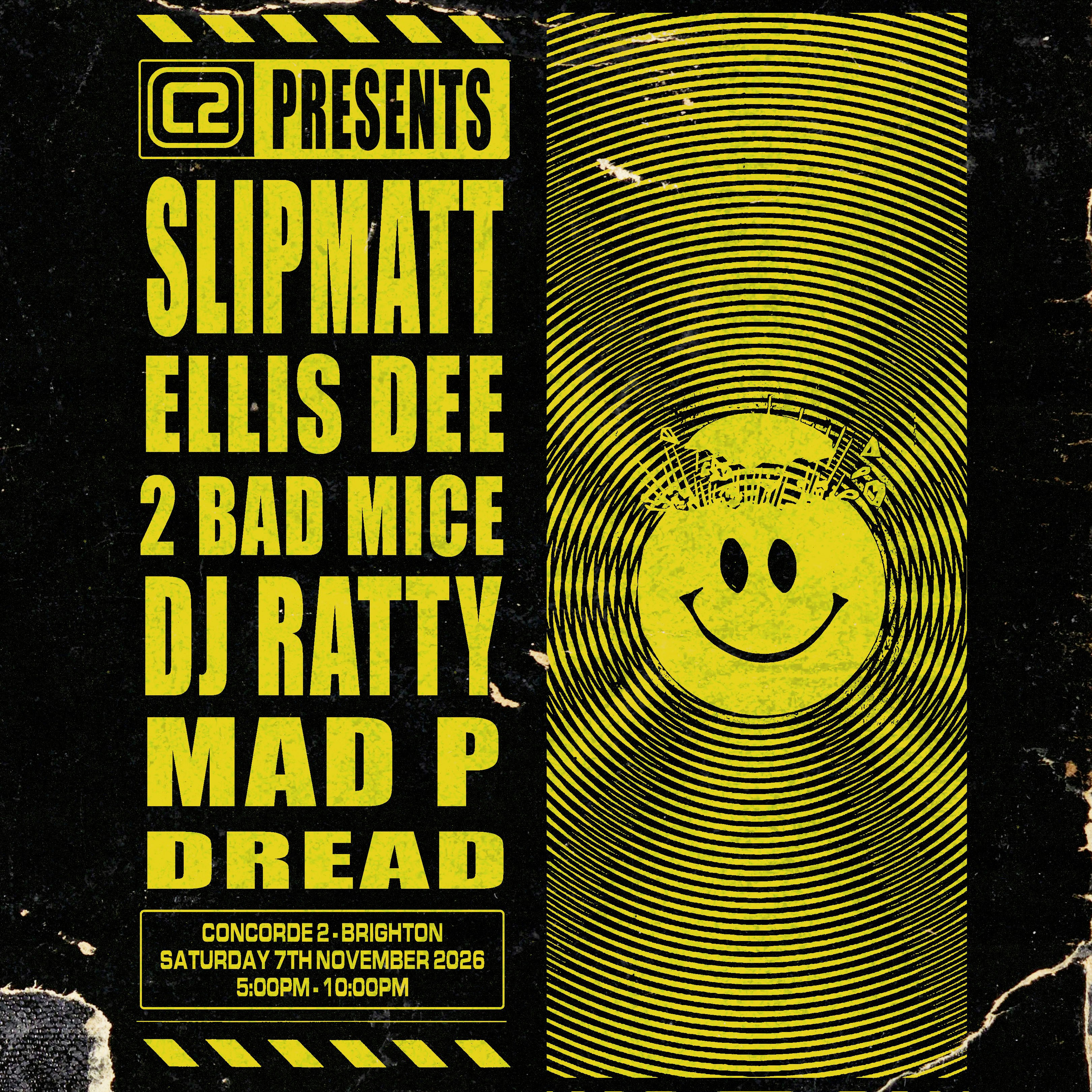 Slipmatt, Ellis Dee, 2 Bad Mice & DJ Ratty