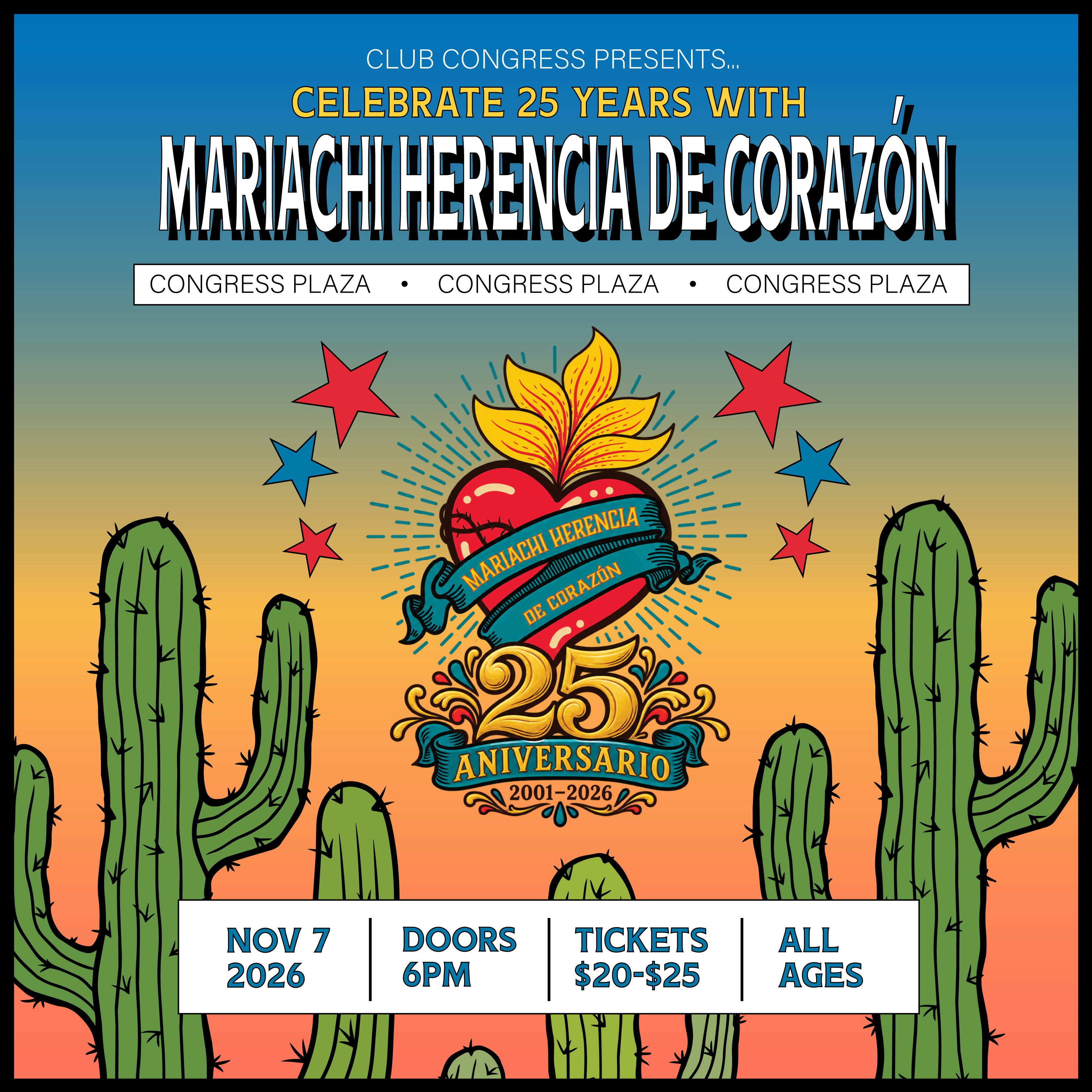Mariachi Herencia de Corazón Celebrates 25 Years!