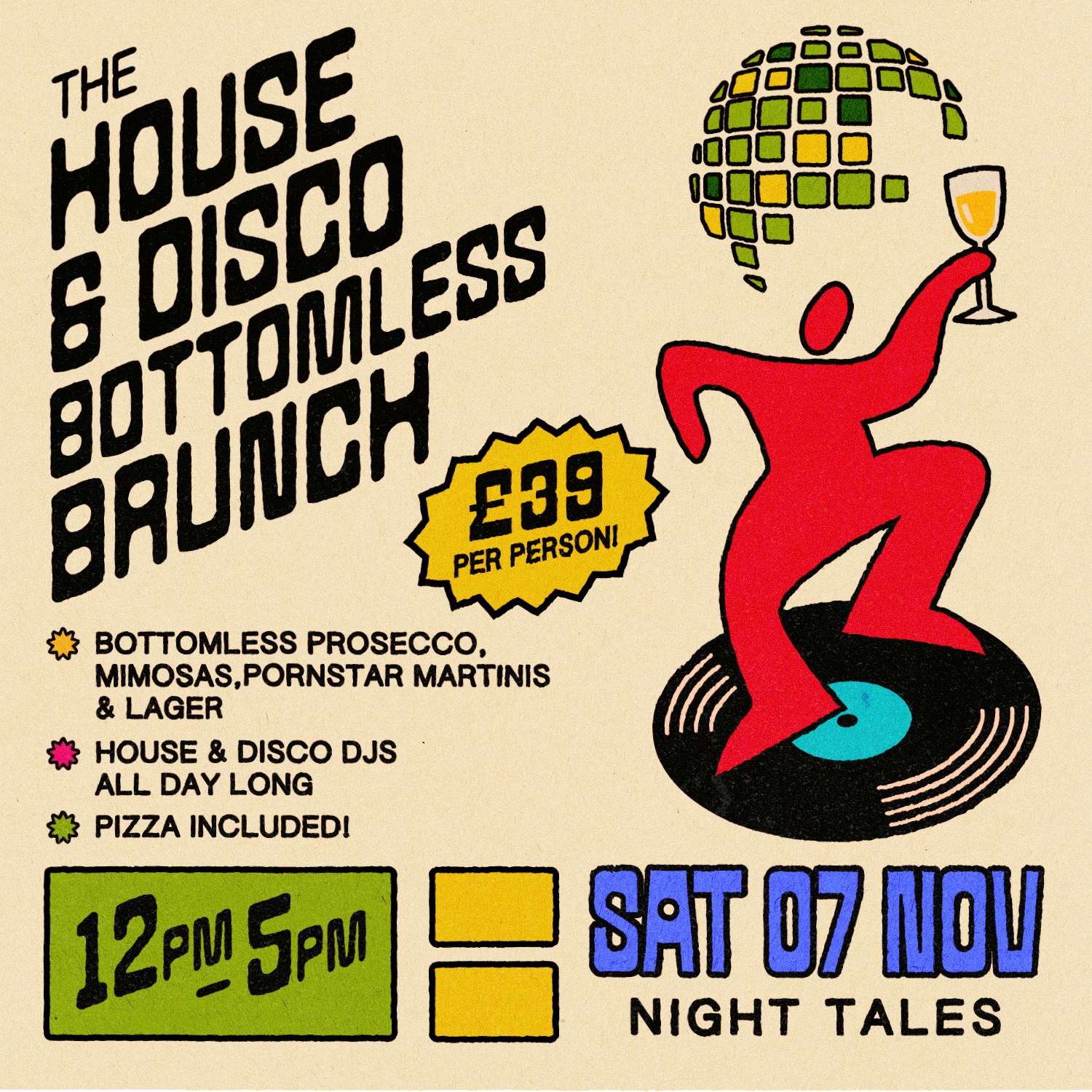 The House & Disco Bottomless Brunch