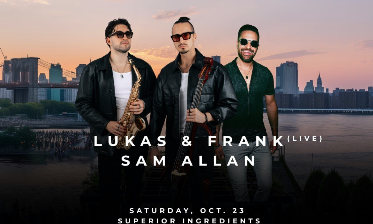 Imagem da fonte — Superior Ingredients: Lukas & Frank (Live) + Sam Allan