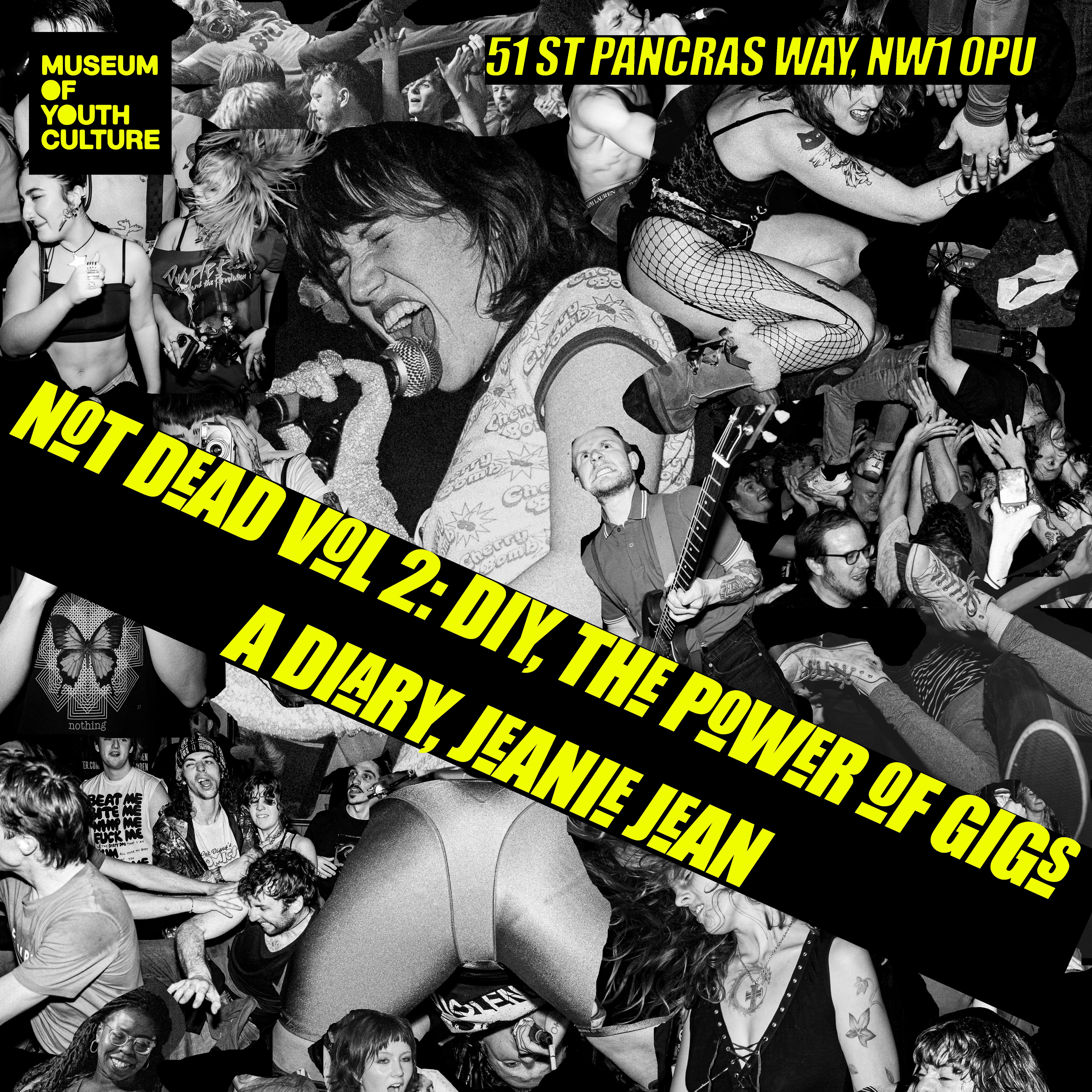 Not Dead Vol 2: DIY, The Power of Gigs Launch