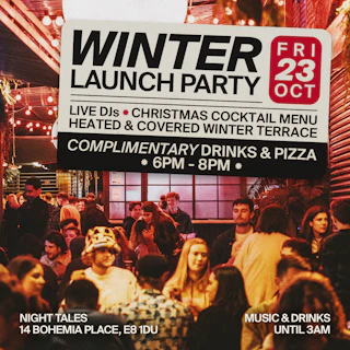 Night Tales Winter Launch Party!