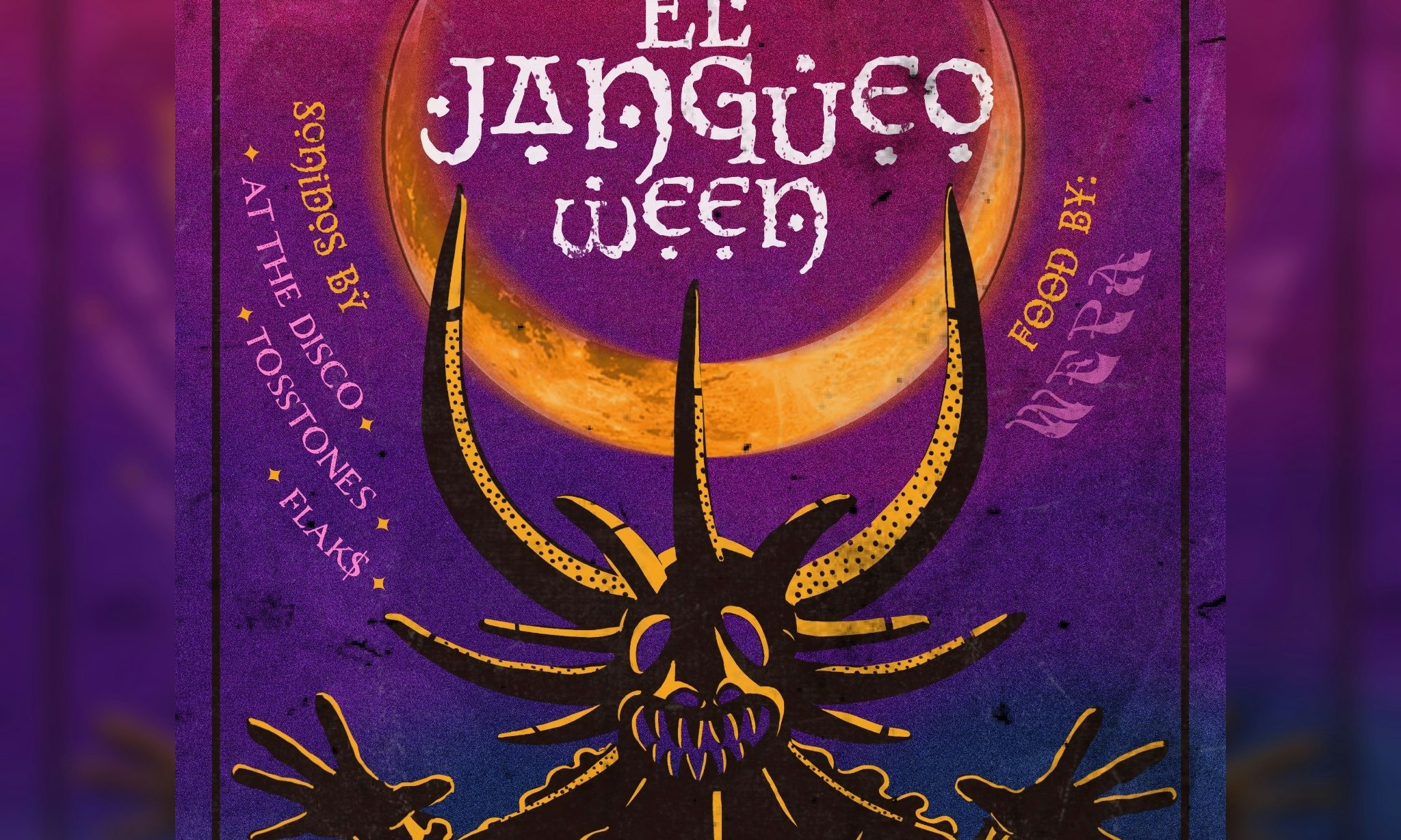 Flyer for EL JANGUEOWEEN