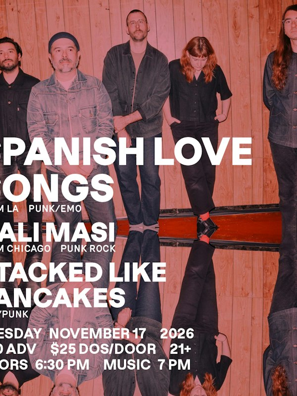 Spanish Love Songs, Kali Masi, Stacked Like Pancakes