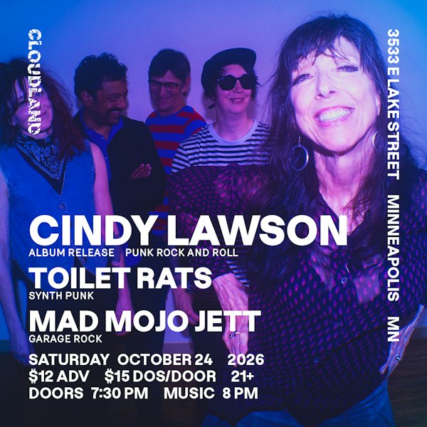 Cindy Lawson, Toilet Rats, Mad Mojo Jett