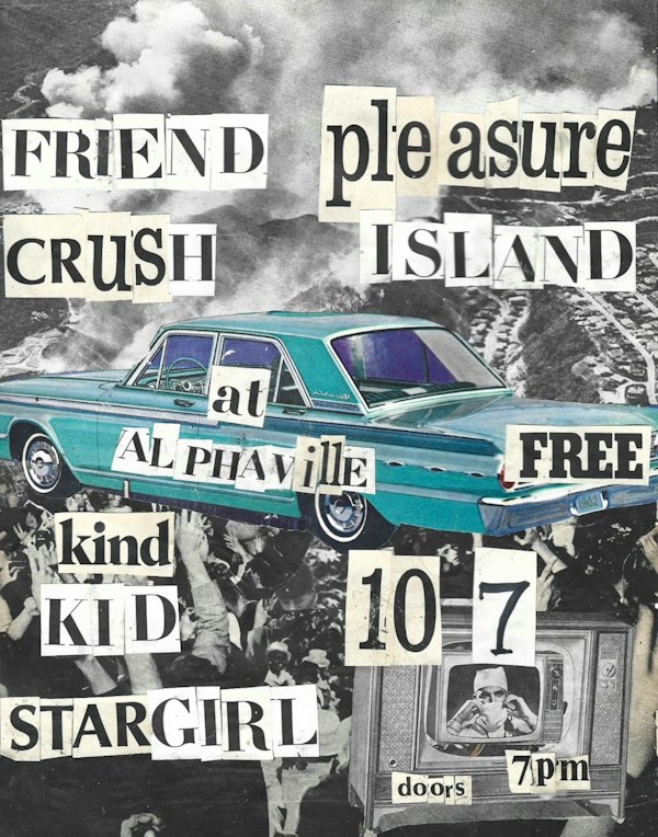 Friend Crush, Pleasure Island, Kind Kid, Star Girl