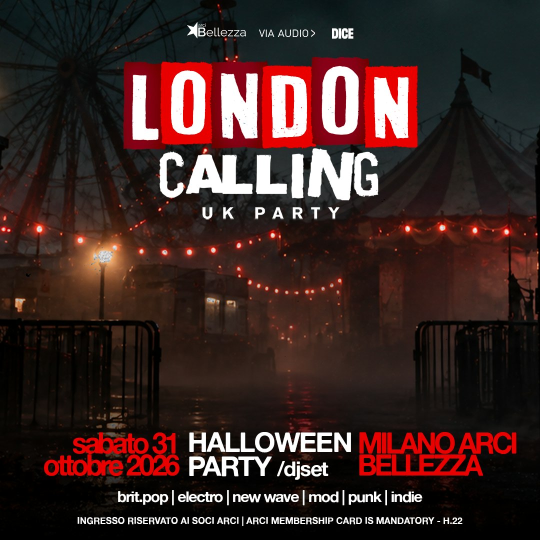 London Calling - UK Party: Halloween Night