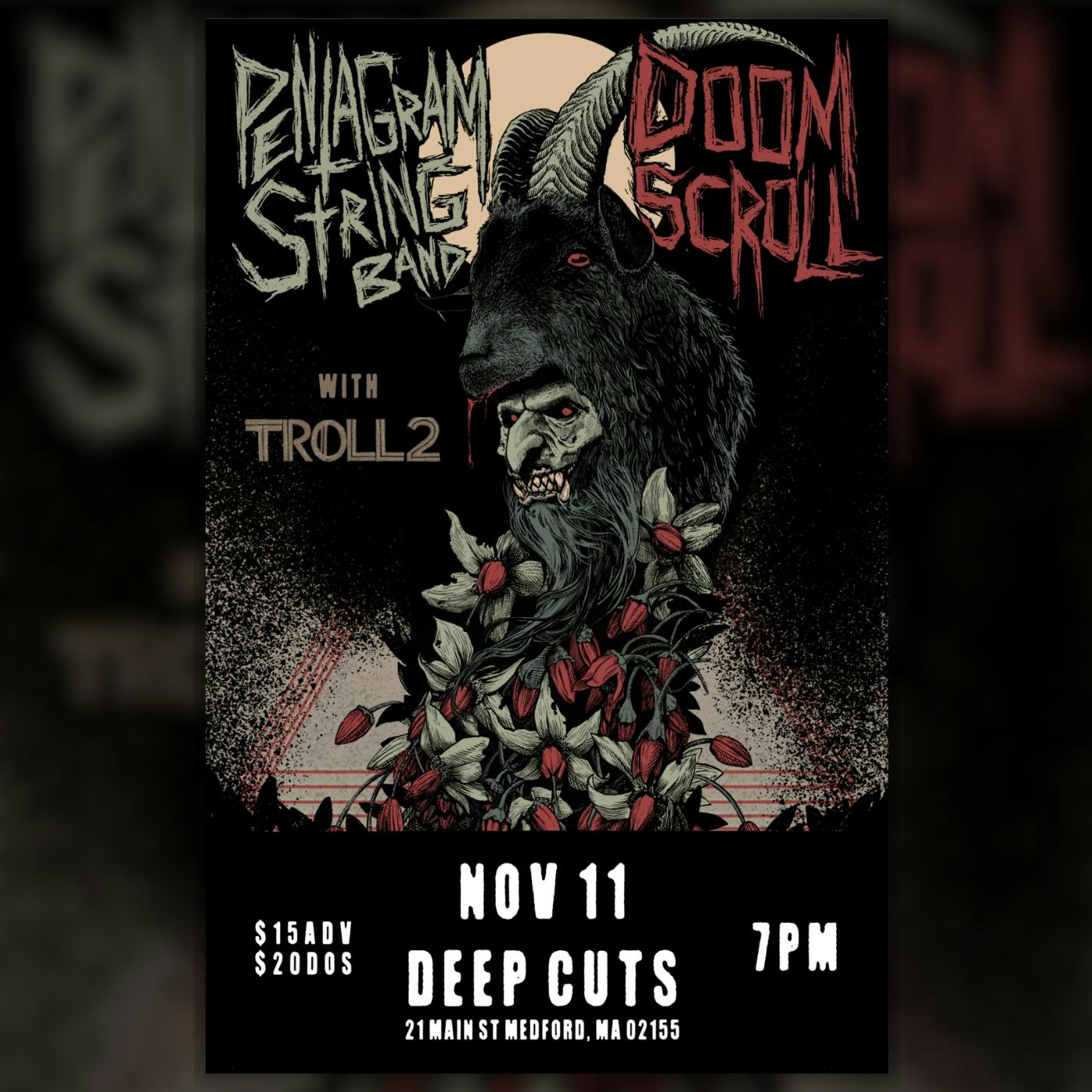 The Pentagram String Band / Doom Scroll / Troll 2