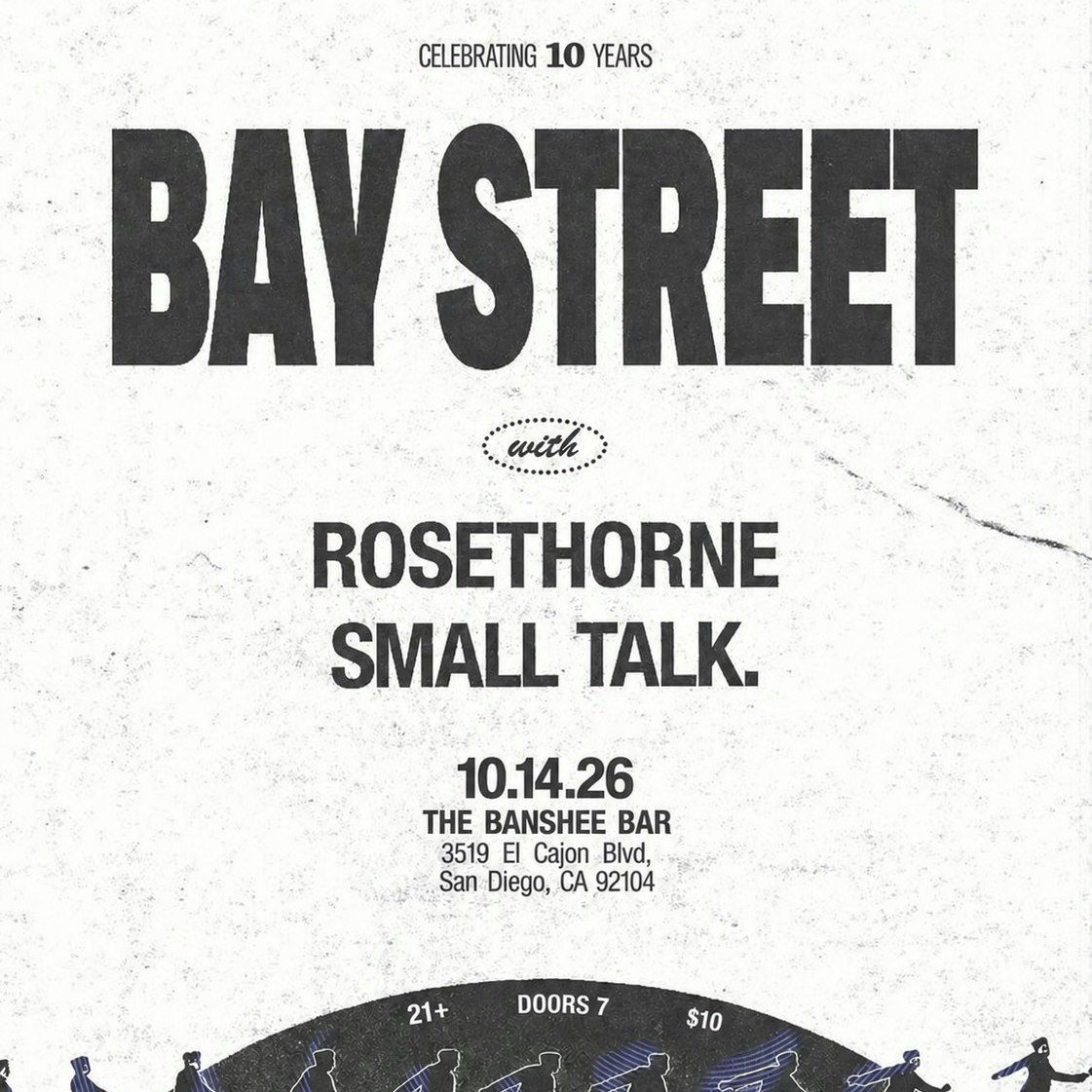 Bay Street, Rosethorne, and Small Talk.