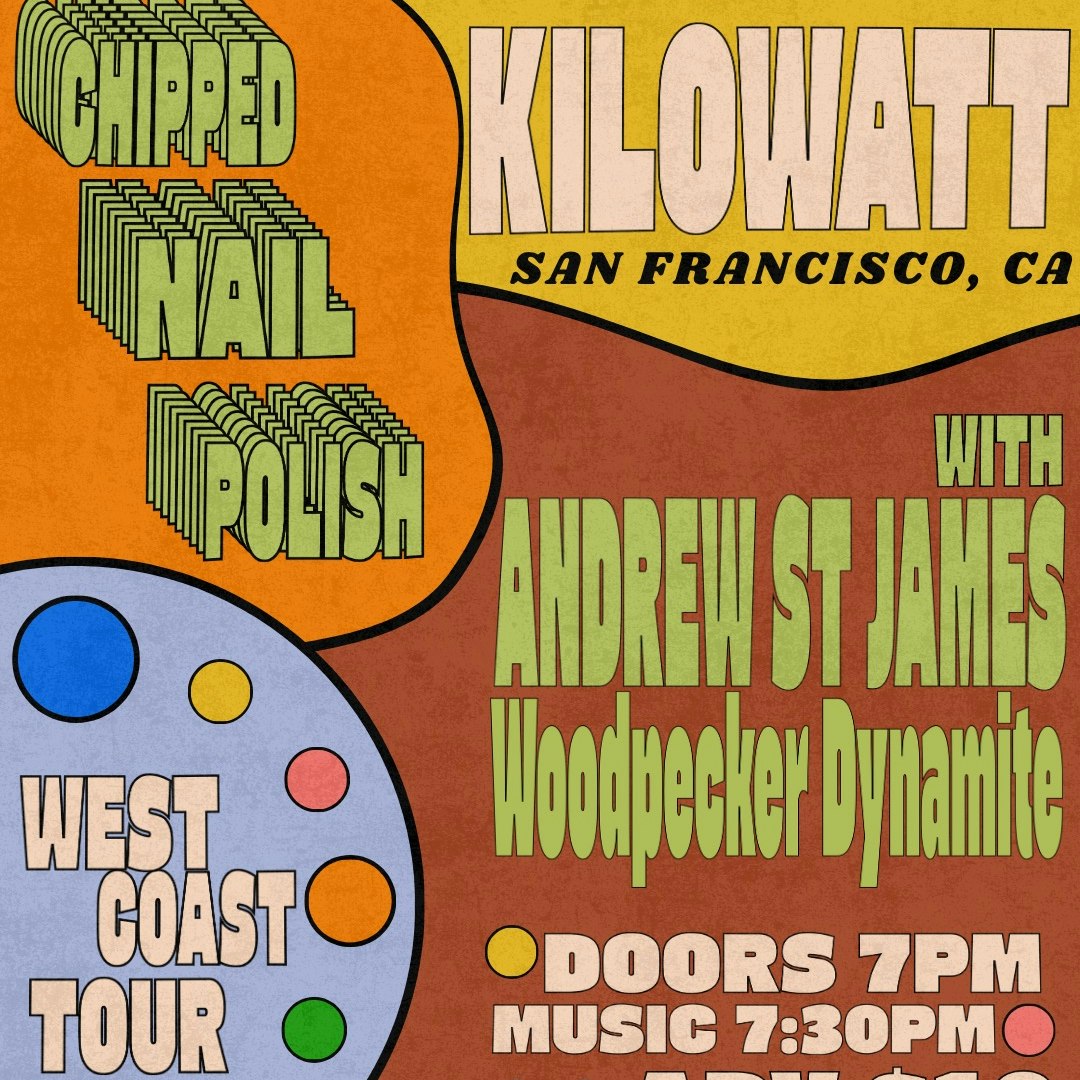 Chipped Nail Polish, Andrew St. James and Woodpecker Dynamite