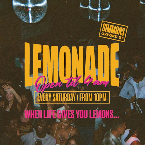 LEMONADE: NYE EDITION — POP, RNB, HIP HOP, AFROBEATS & DANCEHALL… TIL 4AM