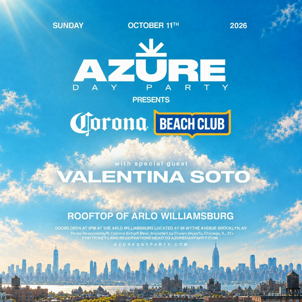 Azure Day Party October 11th SEASON FINALE