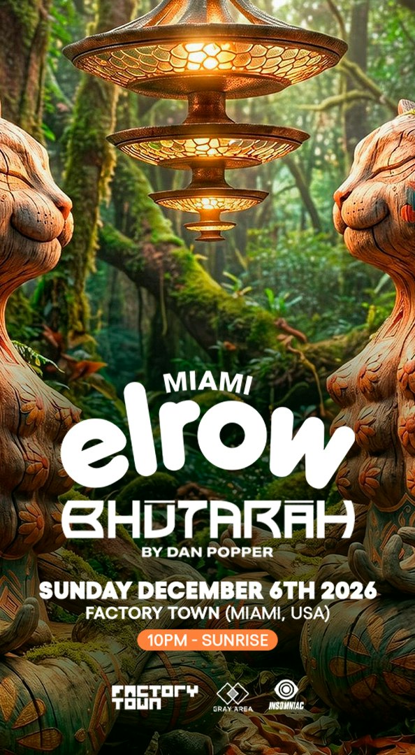 elrow Miami (Factory Basel 2026 Closing Party) at Factory Town
