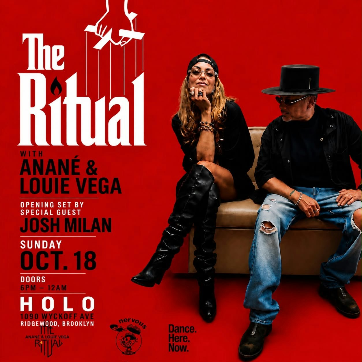 The Ritual w/ Anané & Louie Vega @ H0L0