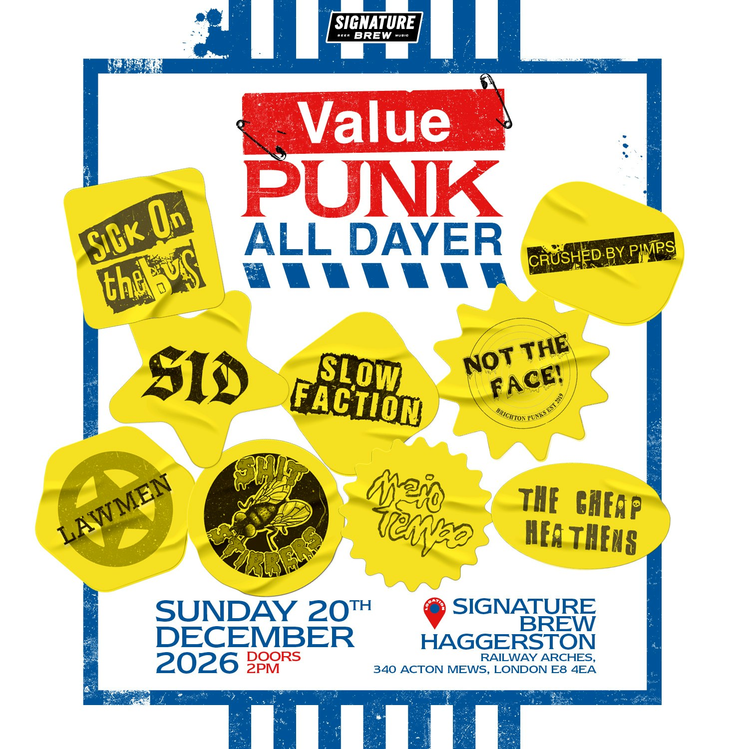 Value Punk All Dayer | London