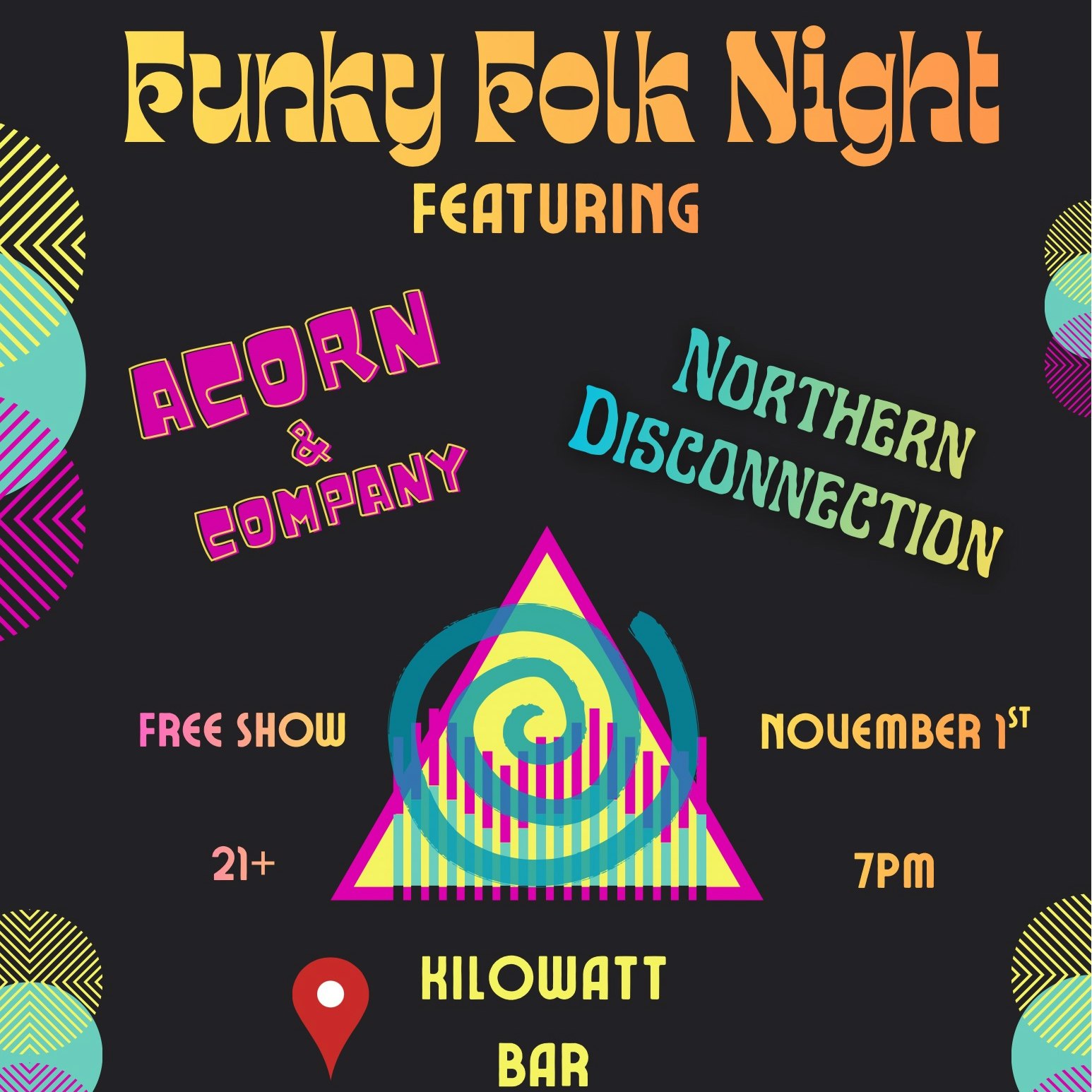 Funky Folk Night feat. Acorn & Company and Northern Disconnection