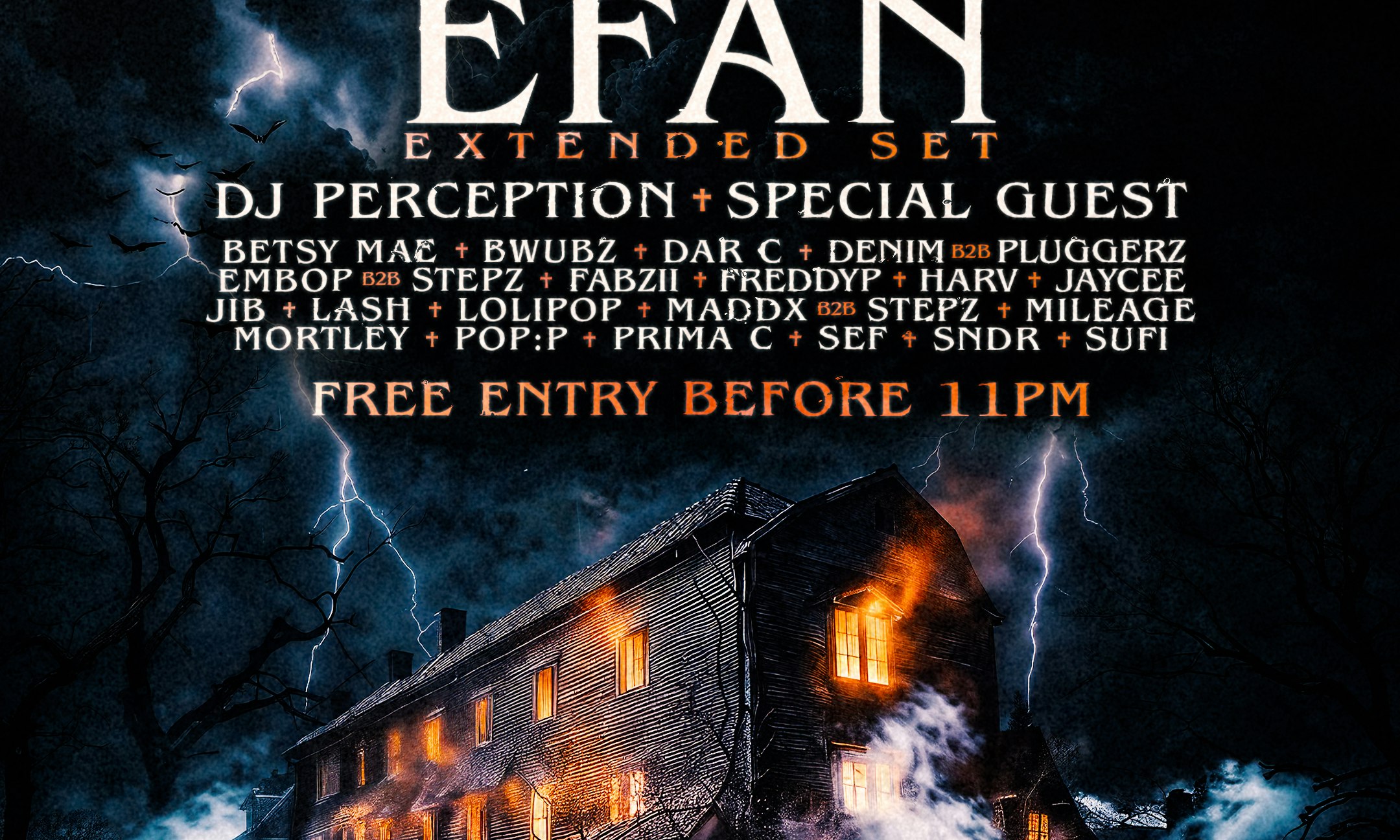 Imagem da fonte — The Lakota Haunted House Party