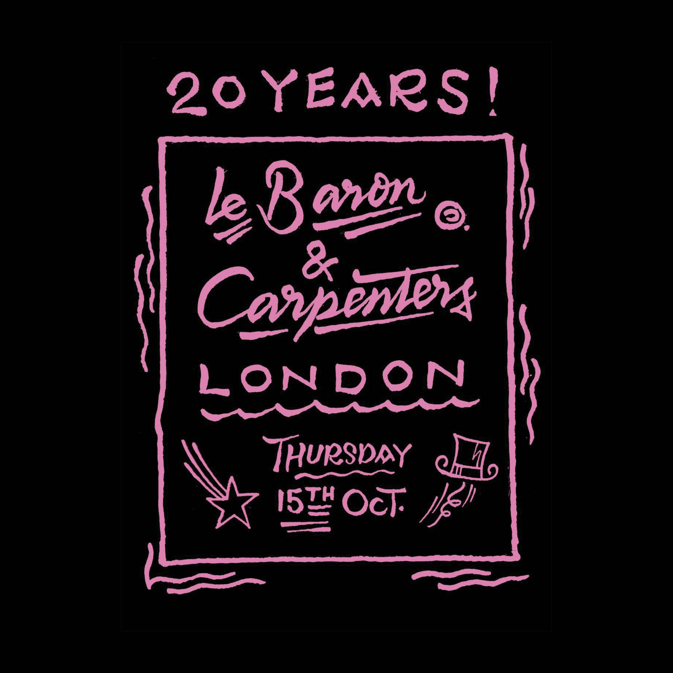 LE BARON X CARPENTERS 20 YEARS