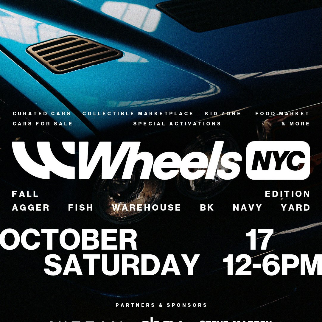 Wheels of NYC car show - Fall edition