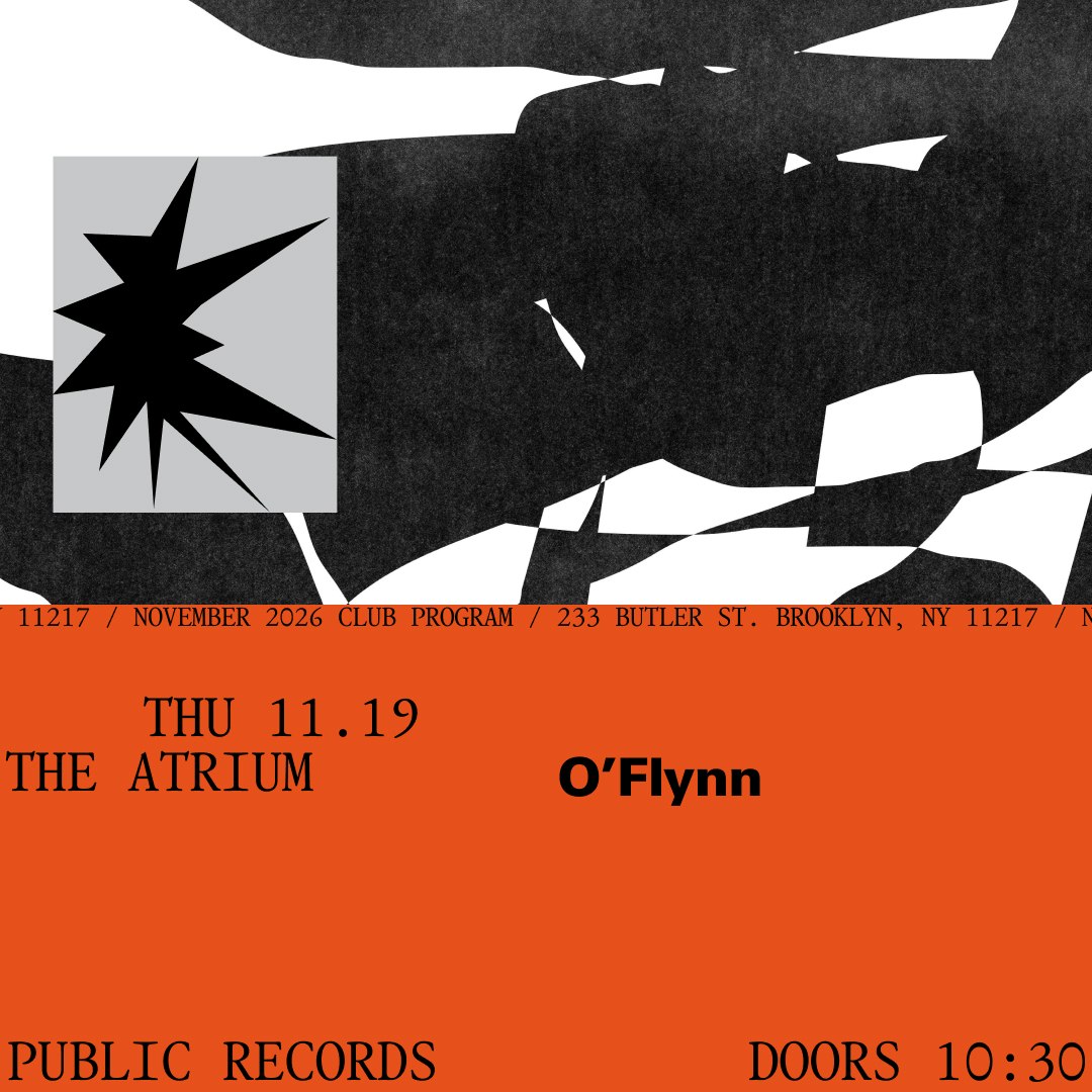 O'Flynn at Public Records (21+)