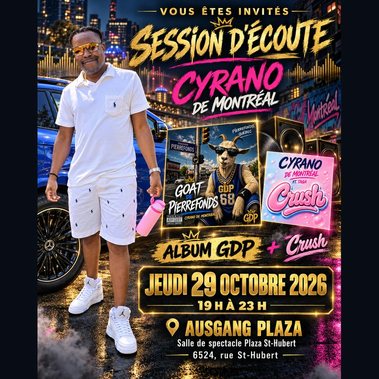 Session d'écoute de l'album GDP