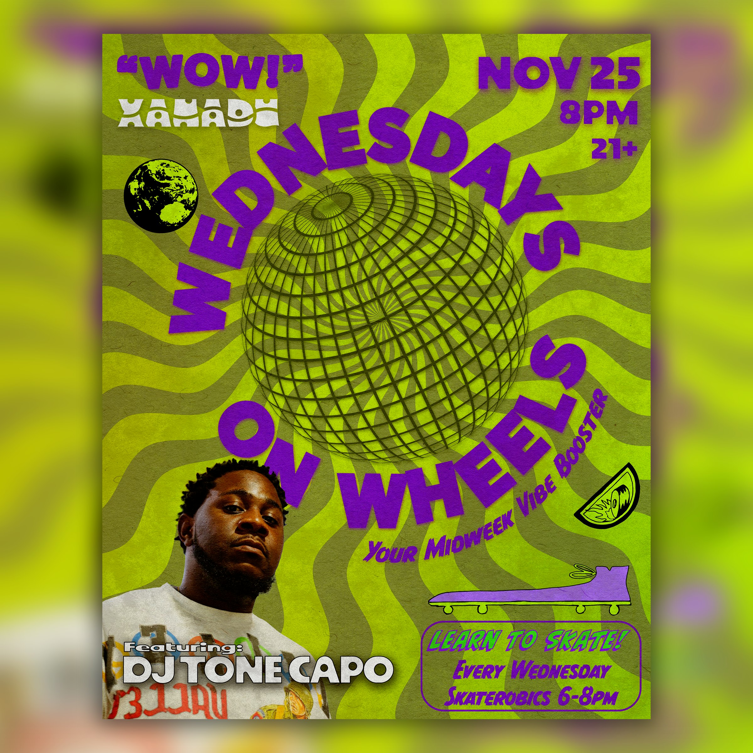 Wednesday on Wheels ft. Tone Capo (skate)