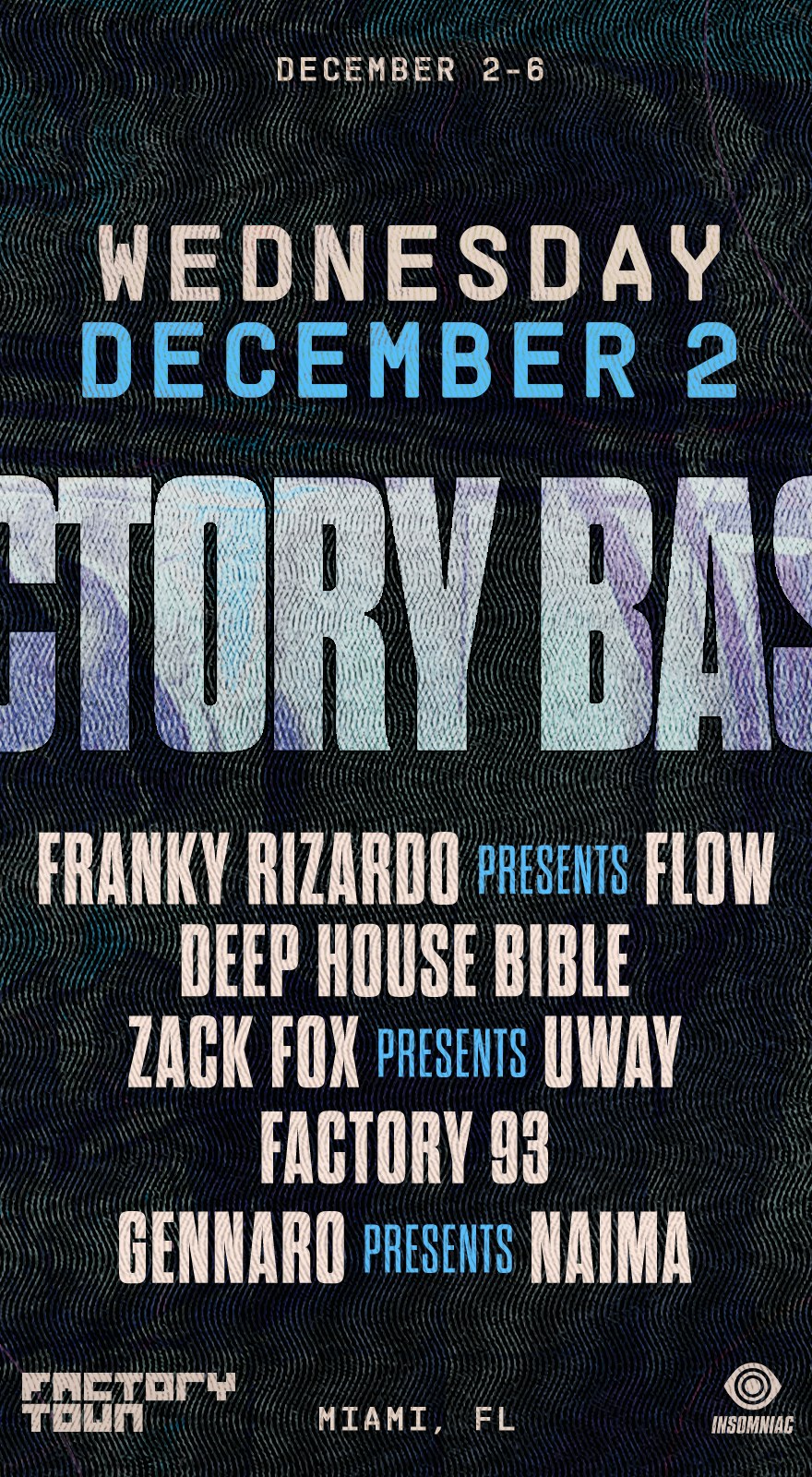 Factory Basel 2026 (Wednesday Pass) at Factory Town