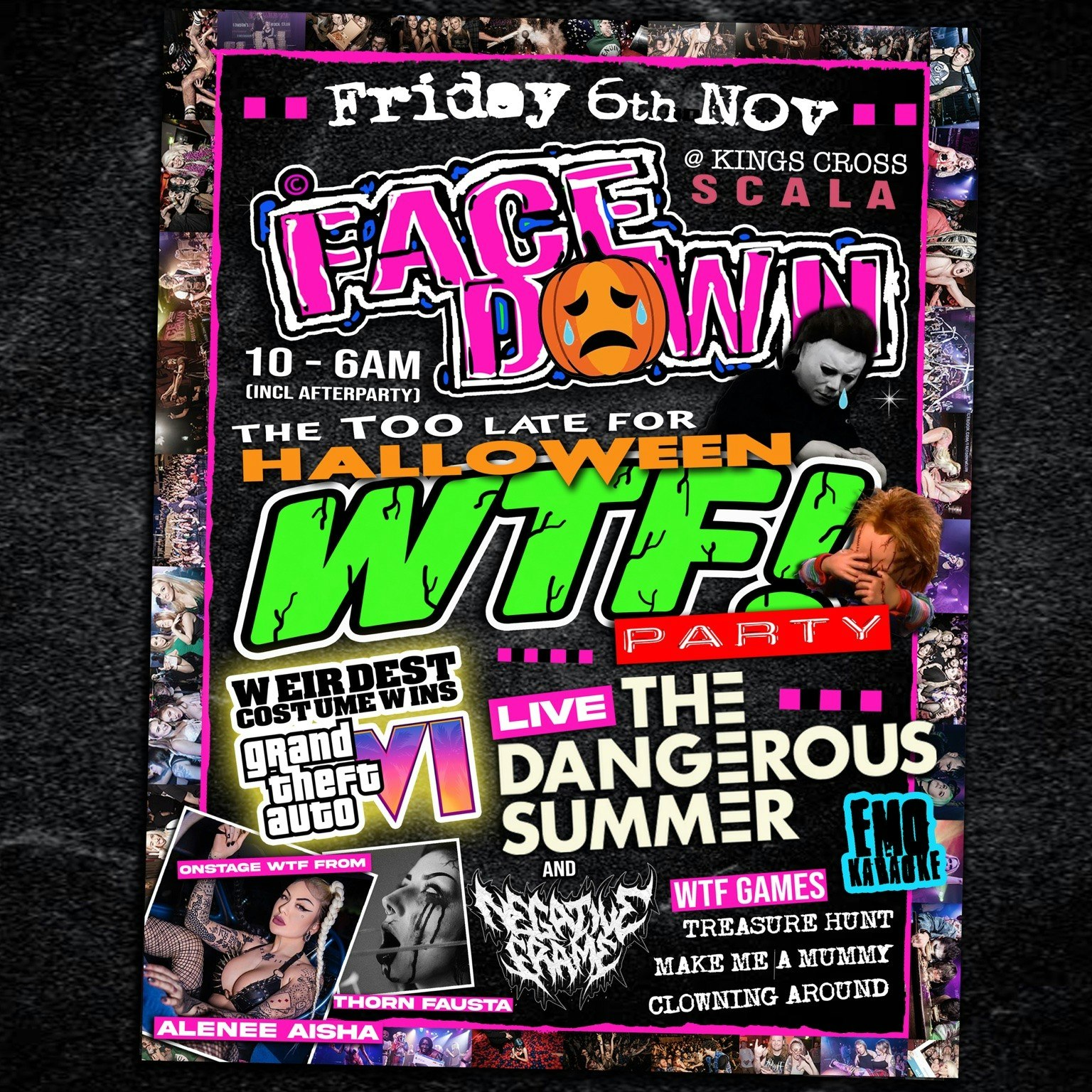 Face Down - Pop Punk, Metal, Emo Night London