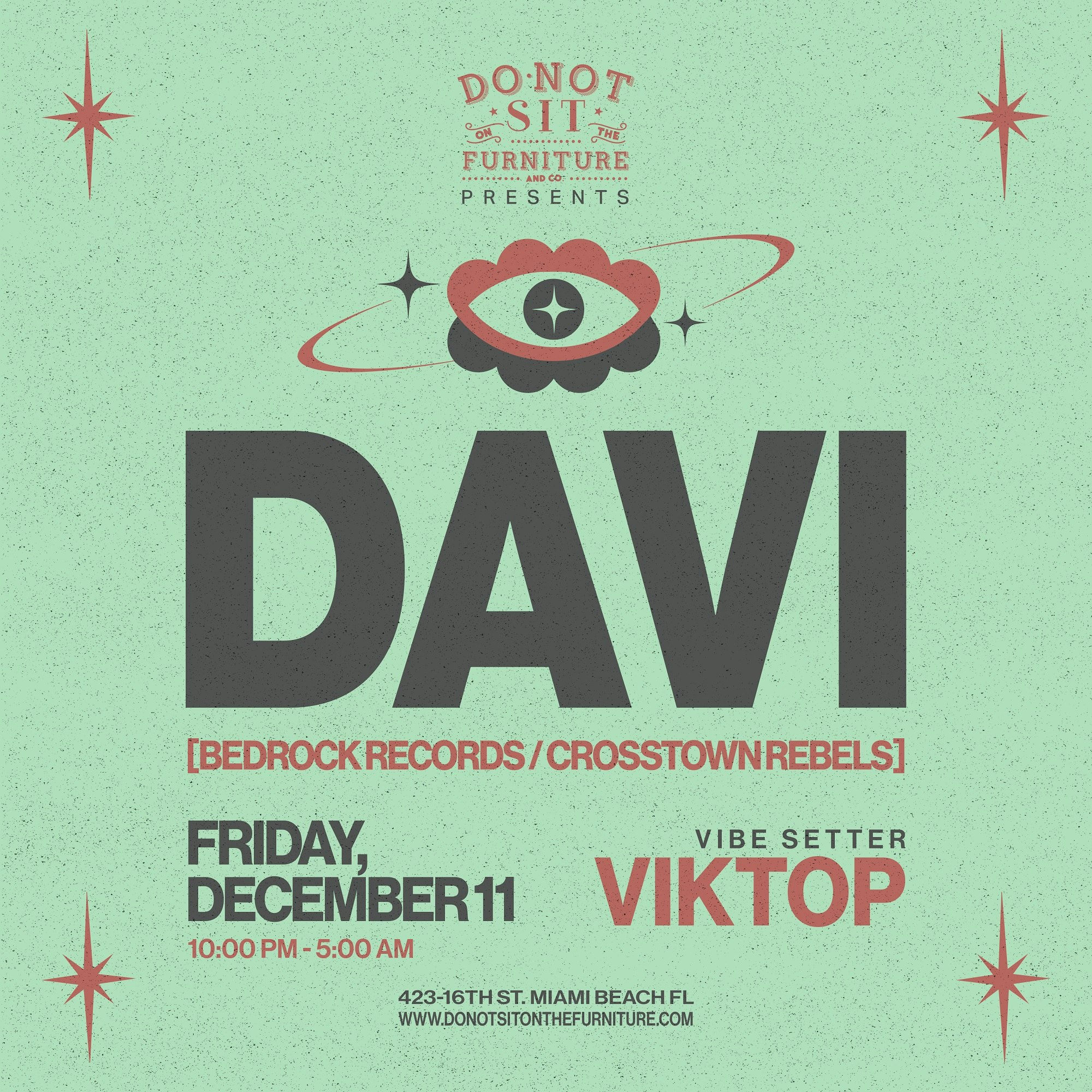DAVI [Bedrock Records/Crosstown Rebels]