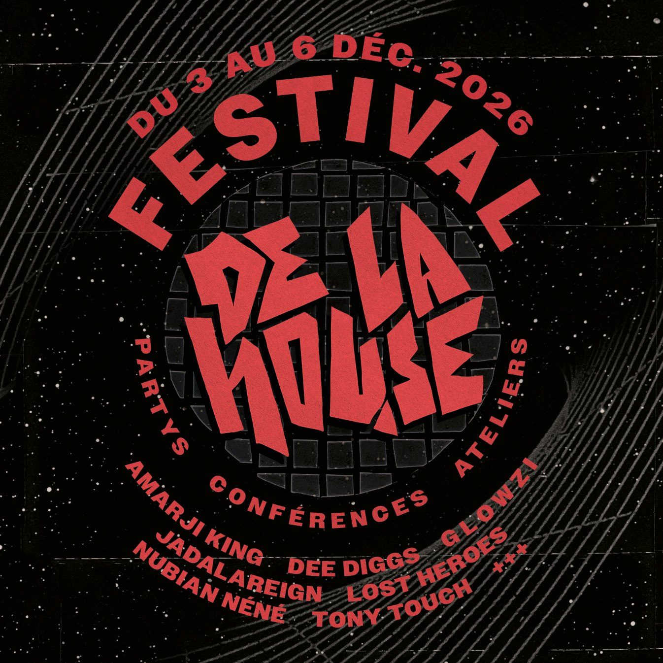 DE LA HOUSE présente LOST HEROES  X  G L O W Z I   X  LEXIS